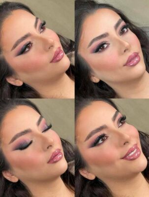 میکاپ.شنیون.کاشت ناخن